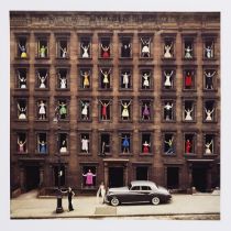 Ormond Gigli 1925 New York - 2019 West Stockbridge, Massachusetts Girls in the Windows. 1960. C-