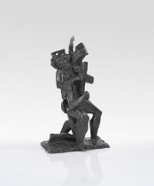 Ossip Zadkine 1890 Smolensk - 1967 Paris Les combattants ou la terreur ou les guerriers. 1947.