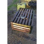 Wooden pigeon crate, width 88cm