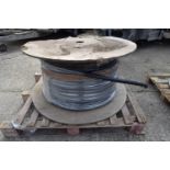 Cable reel containing 110m of 4-core armoured cable (4 x 50 sq mm)