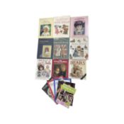 A quantity of general doll / toy / teddy bear reference and information books.