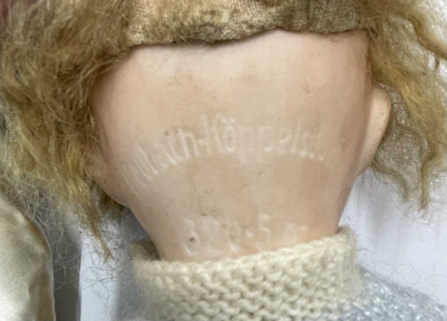 A pair of Heubach Koppelsdorf bisque head dolls, to include: - Open-mouthed, marked 275.76/o to nape - Image 2 of 3