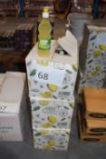 Four boxes of Diyos Lemon Dressing, each box containing 20 pieces of 500ml bottles