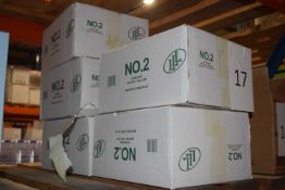 Five boxes of LLL No 2 standard lids, approx 1000 lids per box