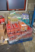 A large quantity of branded drinks to include Lucozade, Oasis, Fanta etc all expired best before end