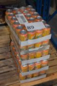 Five cartons of Pepsico Miranda Orange, each carton containing 24x330ml cans. Best Before Date: 20.