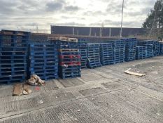 Very large quantity of heavy duty re-useable pallets