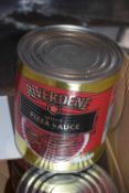 Ten 3kg tins of Riverdene Spiced Pasta Sauce
