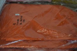 Tablecloth - Rose Pattern - Colour: Burnt Orange - Size: 70 x 108 inches - quantity 10