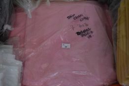 Tablecloth - Plain - Colour: Baby Pink - Size: 70 x 70 inches - quantity 7