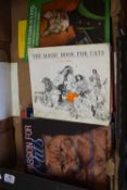 818a: One box natural history interest, 36 titles including DIE NENE ARTHE + birds, gardening, the