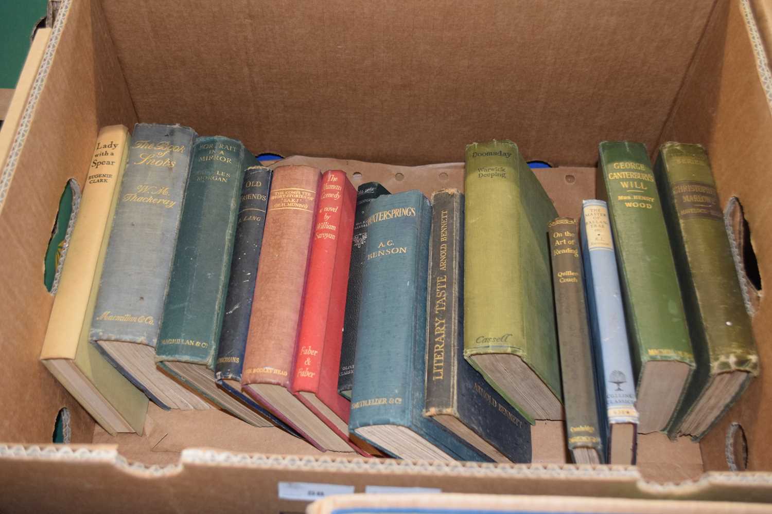 Mixed lot of fourteen literature books (422B)