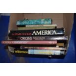 Mixed lot of ten foreign travel interest books (577B)