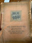 les carburateurs zenith et les moteurs d'aviation, c.1920's approx 100 pages with illistruated