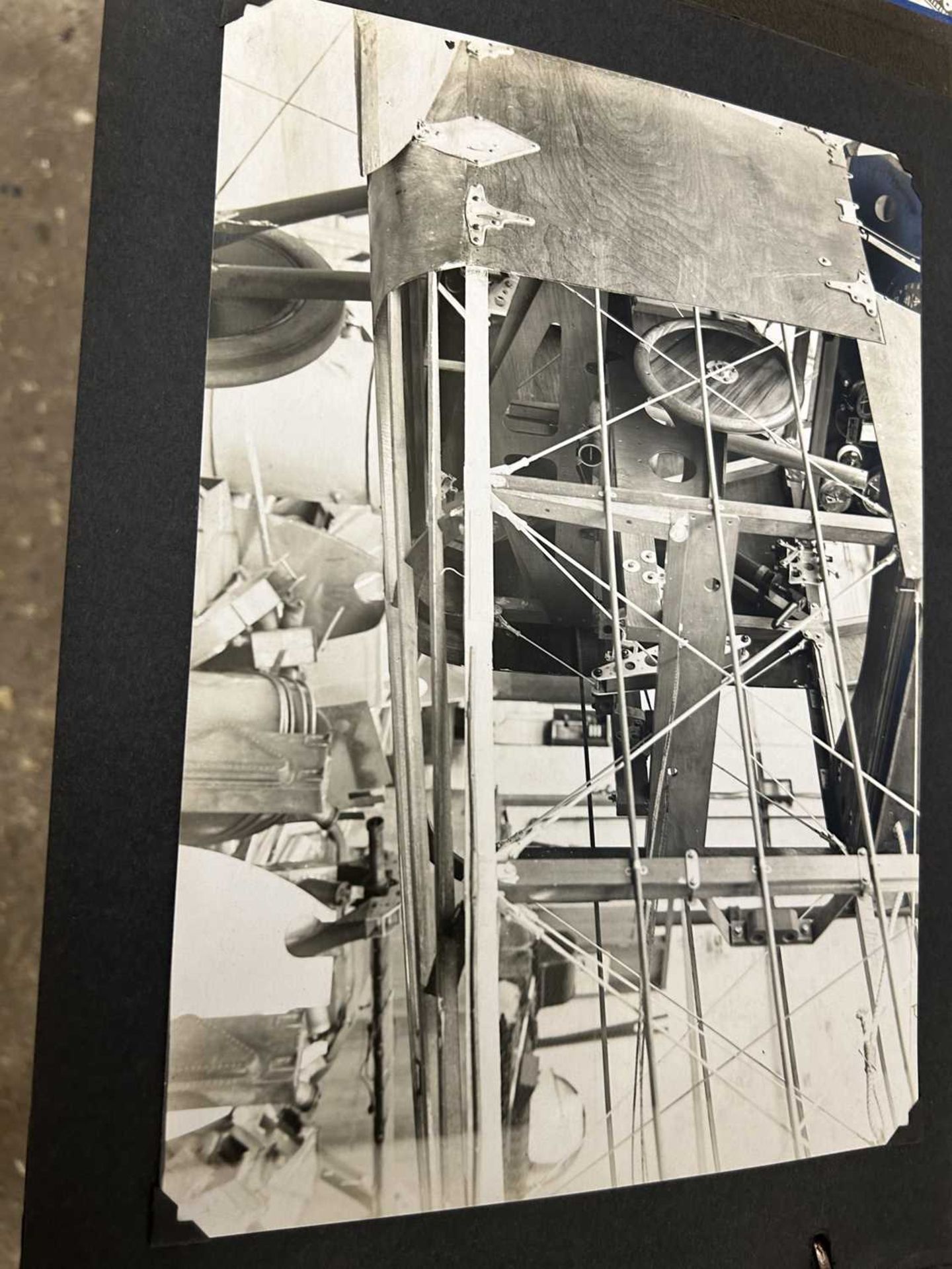 an album of orginal photographs of the manufacturing stages of the 'Sopwith 7F.1 Snipe' a British - Image 6 of 8