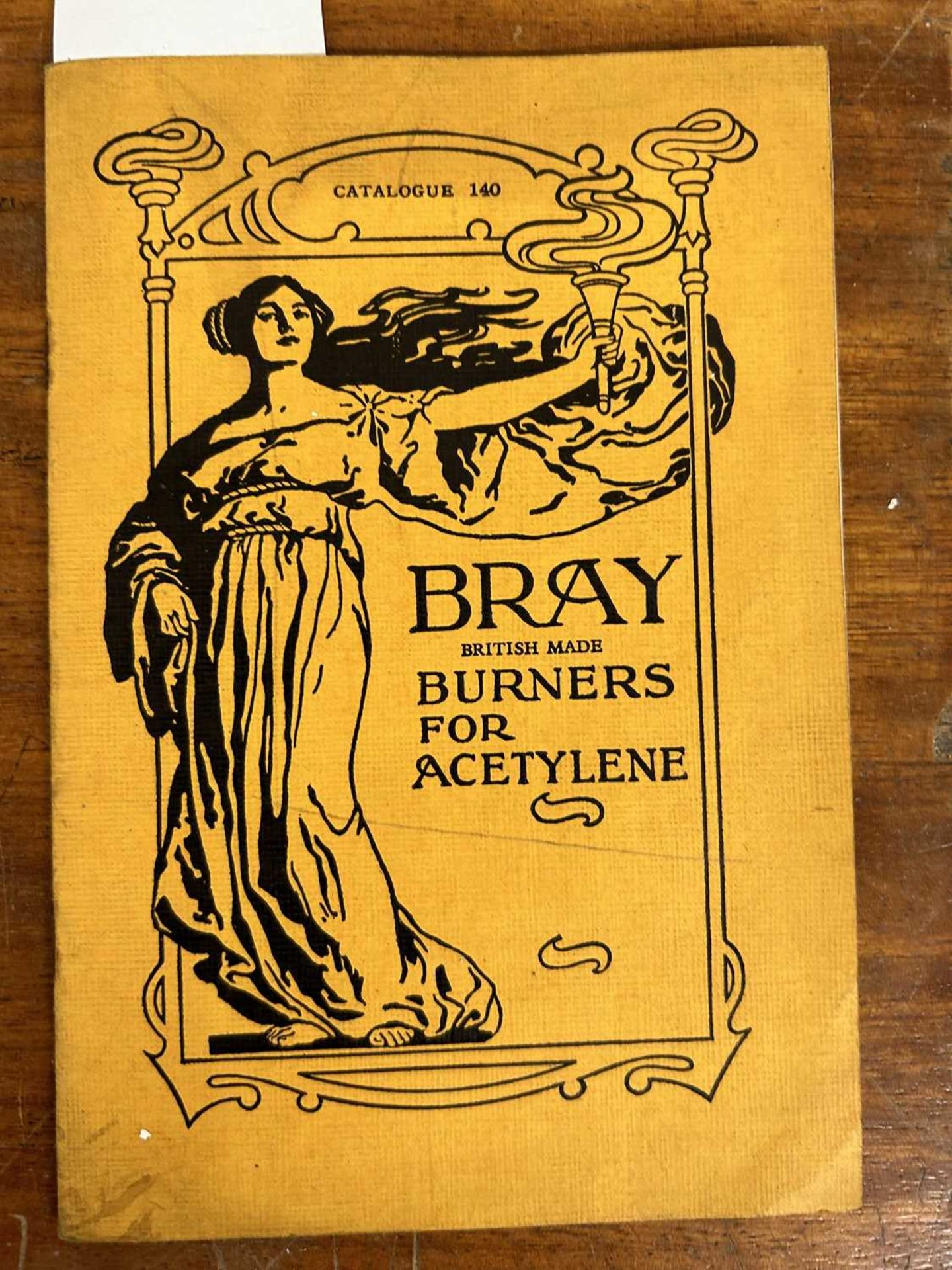 Bray 'Burners for acetylene' catalogue together with a 'Locomobile' advertising brochure