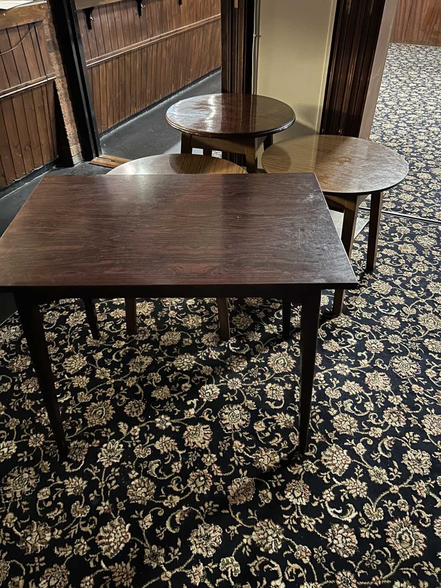 mixed lot of various pub tables