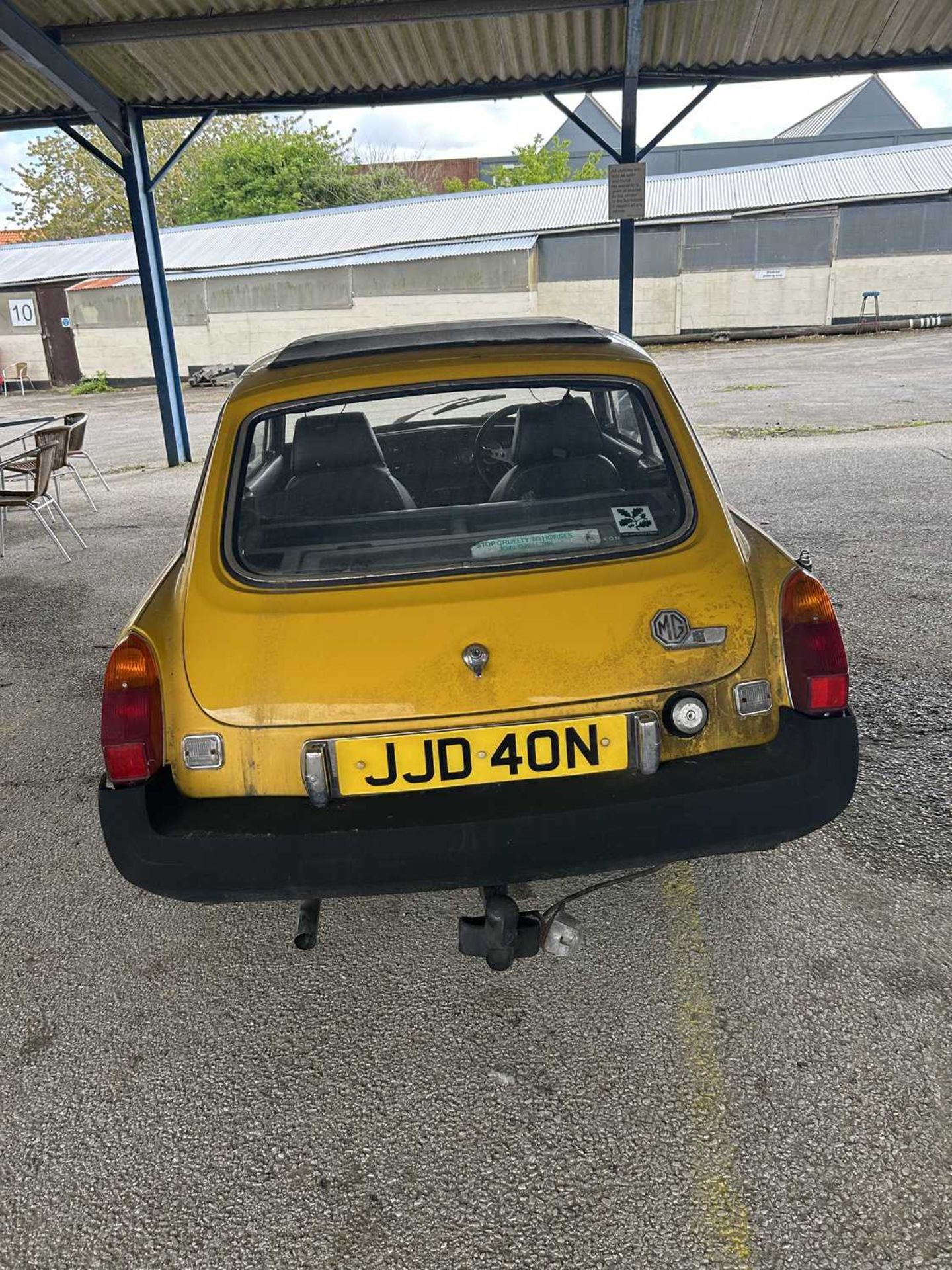 MGB GT number plate JJD 40N having being maintained by its current owner since 1982 with only 4 - Image 3 of 14