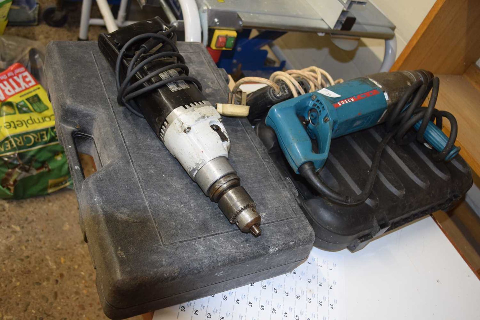 Mixed Lot: 240v drills