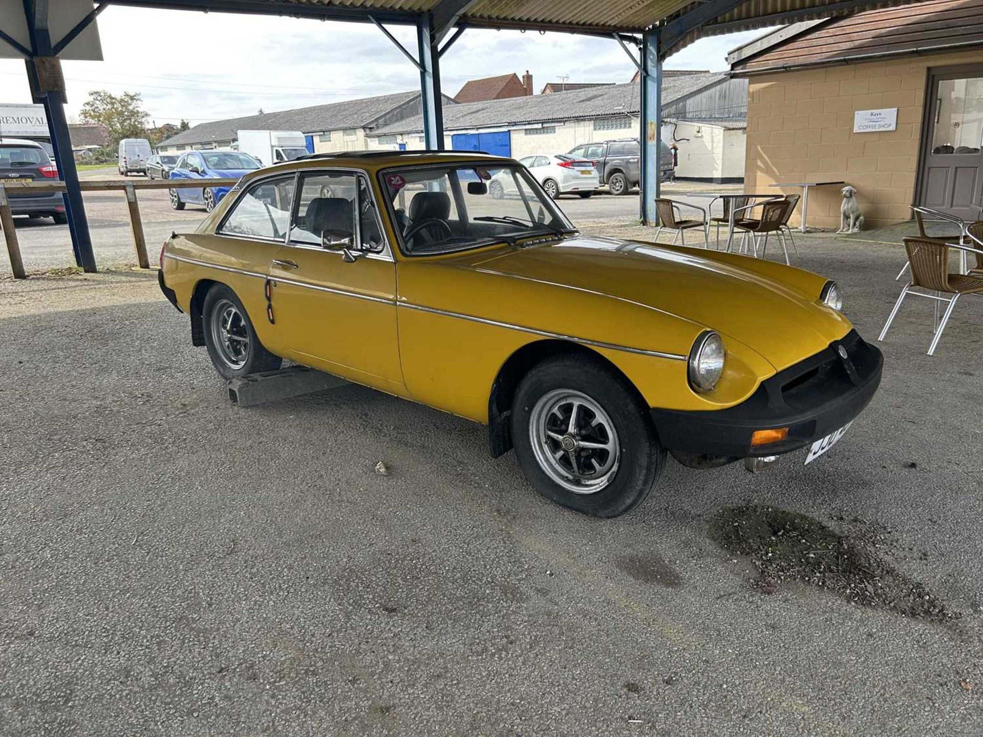 MGB GT number plate JJD 40N having being maintained by its current owner since 1982 with only 4