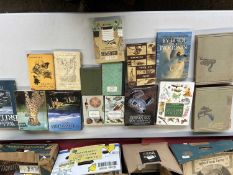 Mixed lot of approx 16 natural history titles - reference 252