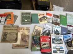 Mixed lot of approx 26 items of ephemera relating to farming and agricultural - reference 234B