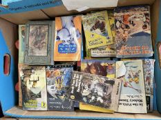Mixed lot of children's novels and ephemera - approx 40 books - reference 316