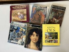 Mixed box of many large format art interest books, approx 12 - reference 300