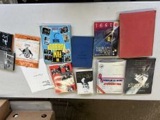 Mixed lot of ephemera and books relating to films - reference 742B