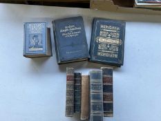 Mixed quantity of large format antiquarian books - reference 239A