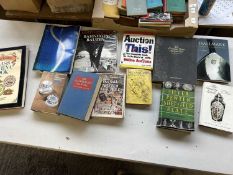Mixed lot of antique reference books