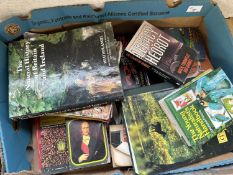 Box of approx 20 various novels