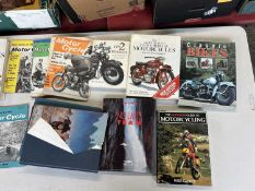 Mixed lot of motor interest books, magazines,maps etc approx 17 items