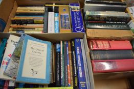 Three boxes of various including psychology, archaeology etc