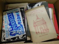 Box - Good quantity of theatre programs