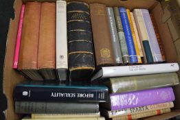 Box of various hardback books, classical literature