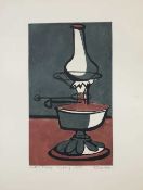 Anthony Harrison (British,1931-2012), 'The Lamp', artist proof, dated 1955, signed and titled in