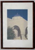 Andrew Rice (British, contemporary), "Afternoon Sun" (Church of Aghios Constantinos), limited