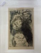 Asger Jorn (Danish 1914-1973), untitled, etching in colours, signed, 17/50, framed, 31x19cm Qty: 1