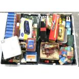 A collection of model cars and toys, to include ten Matchbox Skybusters boxed, 4 Brumm Serie Oro,