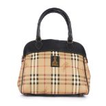 Burberry, a vintage Top Handle handbag