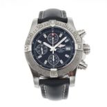 Breitling, a stainless steel Avenger II chronograph wrist watch
