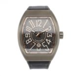 Franck Muller, a titanium and rose gold Vanguard date automatic wrist watch, circa 2019
