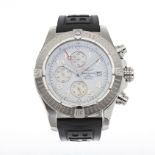 Breitling, a stainless steel Super Avenger chronograph wrist watch