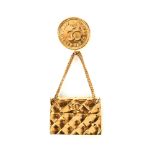 Chanel, a vintage handbag brooch