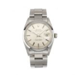 Rolex, a stainless steel Oyster Perpetual Datejust bracelet watch, circa 1964