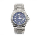 Breitling, a stainless steel Colt GMT automatic bracelet watch