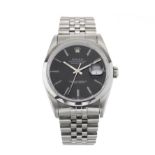Rolex, a stainless steel Oyster Perpetual Datejust bracelet watch, circa 1991