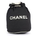 Chanel, a canvas VIP gift bucket bag