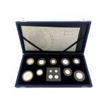 Elizabeth II, the Queen's 80th Birthday Collection silver proof coin set, thirteen coins including